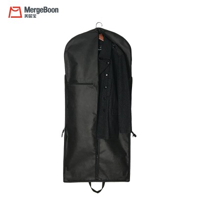 High grade nylon foldable suit cover travel garment bags for suits and dresses